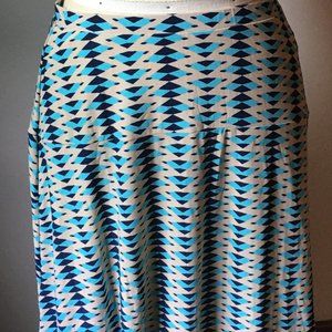 Jones New York Geometric Skirt Sz M
